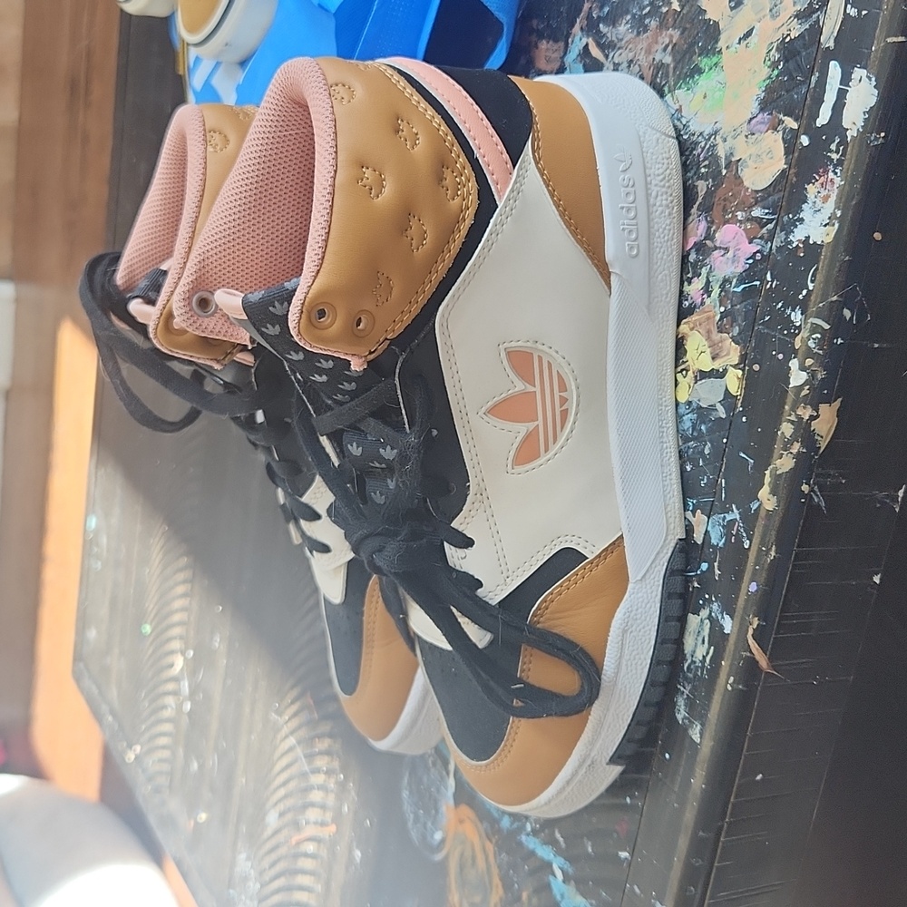 Adidas high top sneakers